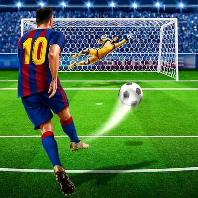 Ícone oficial de Football Strike, da Miniclip.