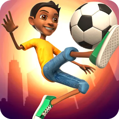 Ícone oficial de Kickerinho World, da Gamesture.